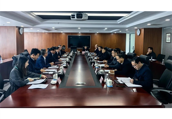 白忠泉董事长会见重庆市涪陵区委书记黎勇